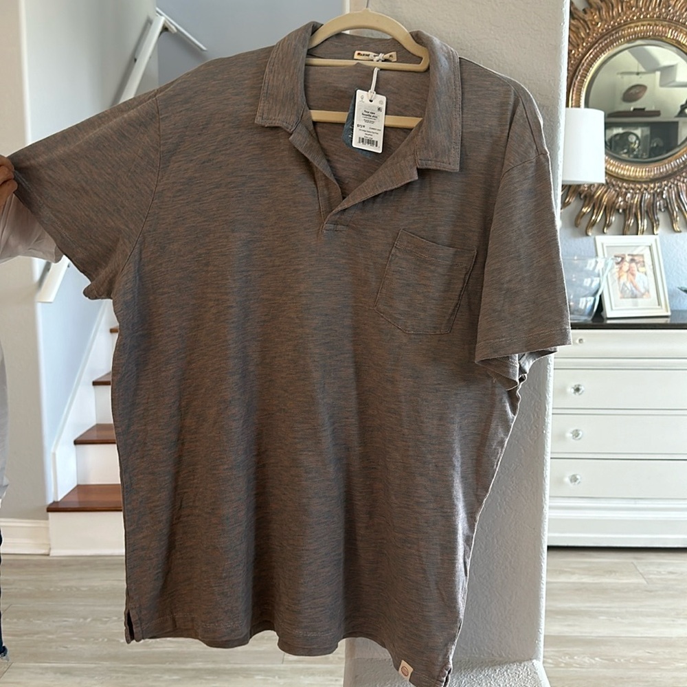 Brand new marine layer polo shirt